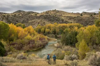 Fall fishing in southwest Montana