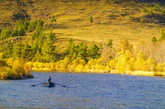 Mongolia fly fishing