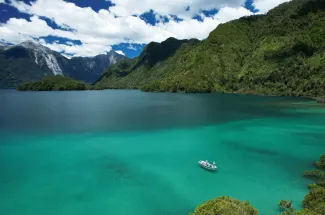 Fly fishing lodge in Chile