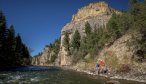 Fishing the Gallatin River