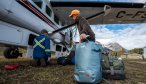 Flying into steelhead lodge