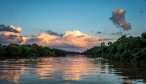 Sunset on the Parana River