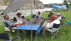 lunch by the river