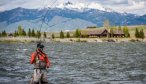 Wade fishing the Madison River