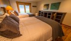 Madison River fishing lodge bedrooms