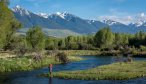 creek and mountains