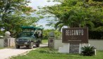 The trucks and farm at Belcampo