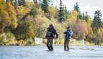 Alaska fighting a big fish