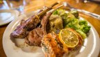 dinner at intricate bay lodge