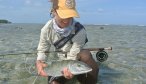 Fly fishing for bonefish