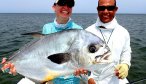 Fly fishing for permit in Belize
