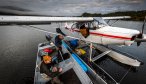 landing on flog lake