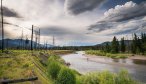 Wade fishing South Fork of the Flathead river