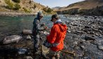 Fly fishing the Yellowstone River