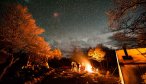 night in camp