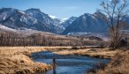 Armstrong Spring Creek can be fished in the shoulder seasons