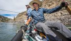 Anglers float through Yankee Jim Canyon on the Yellowstone River
