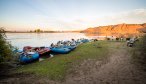 River camping in Argentina with PRG