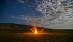 camping in Mongolia