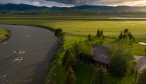 Madison River Lodge evening