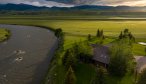 Madison River Lodge evening