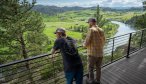 Missouri Cliffs Lodge deck with a view