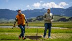 Madison River Lodge horseshoes