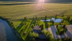 Madison River Lodge sunset