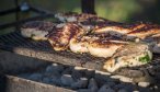 grilling overnight river camping