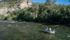 float fishing in rafts in Montana