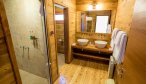 Carrileufu River Lodge bathrooms