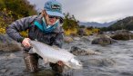 Big trout fly fishing