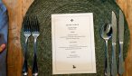 Menu at Cedar Lodge New Zealand