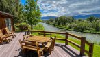 Madison River home with fishing access
