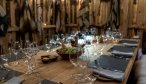 Place setting in Chile fly fishing lodge