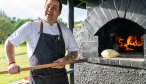Chef at fishing lodge in chile