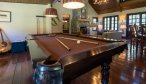 Rio Palena Lodge pool table in chile