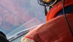 Chile heli flight