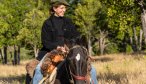 riding horses in Chile