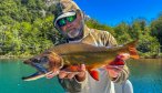 big brook trout in chile