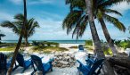 Mayazul lodge in Mexico beach firepit