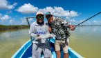 Mayazul lodge flats fishing bonefish via skiff