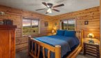 Livingston Montana Vacation Rental Home Blackhawk Cabin bed