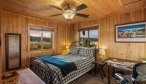 Livingston Montana Vacation Rental Home Blackhawk Cabin bed