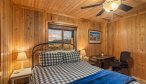 Livingston Montana Vacation Rental Home Blackhawk Cabin bed