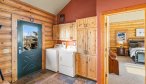 The Chalet Rental Home in Paradise Valley Montana laundry