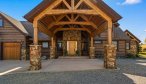 Livingston Montana Rental Home Cowboy Lake Lodge entry