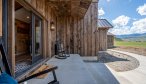 Yellowstone River Rental home Double MM Ranch porch