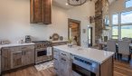 Yellowstone River Rental home Double MM Ranch kitchen