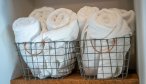 Livingston Montana Rental home Double MM Ranch towels